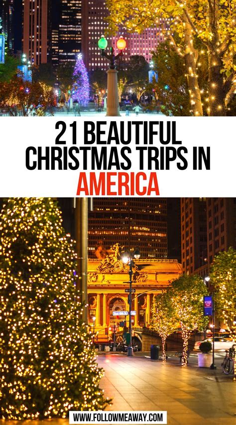 23 Best Places For Christmas In The Usa Festive Vacation Destinations