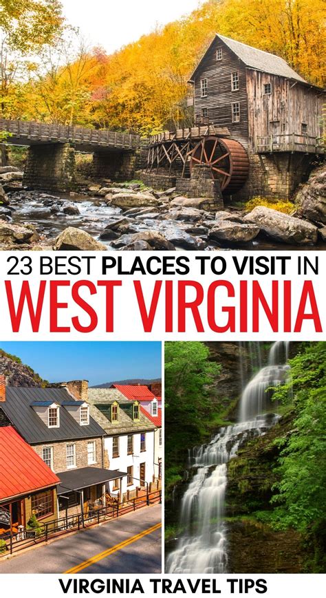 23 Spectacular Places To Visit In West Virginia Map