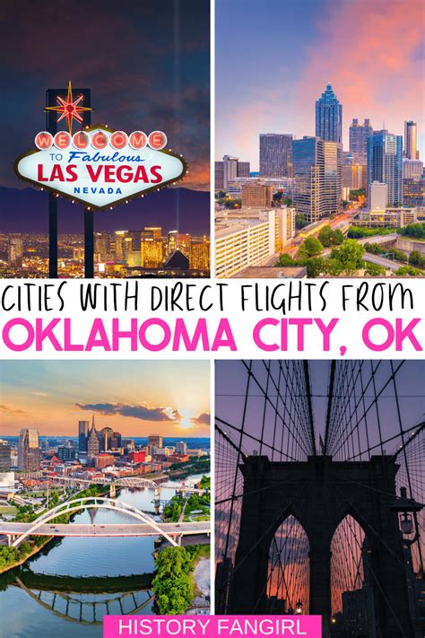 24 Cities With Direct Flights From Okc The Best Nonstop Flights From