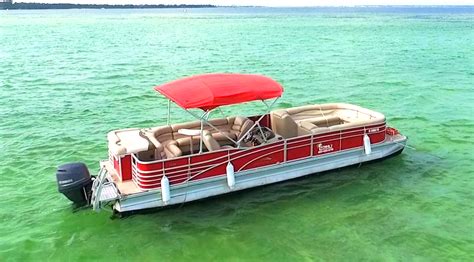 24Ft Pontoon Rental Luther S Rentals Destin Fl