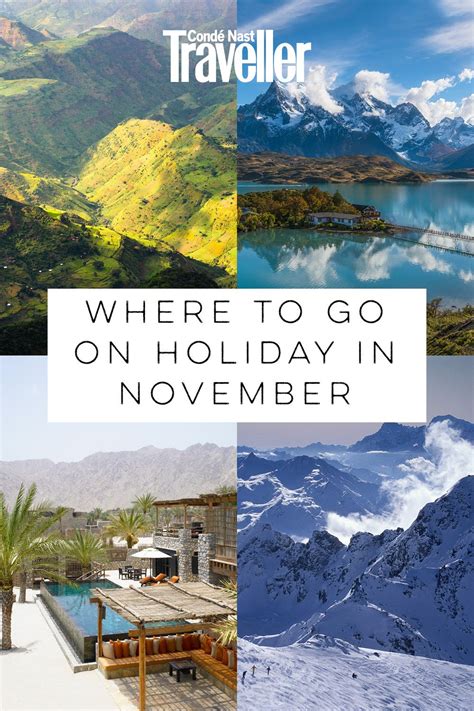 25 Best November Vacations Destinations