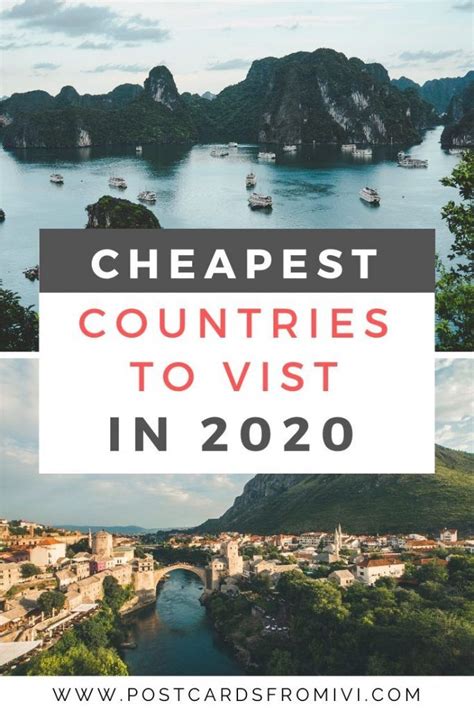 25 Cheapest Countries To Visit In 2023 Postcards From Ivi Budget