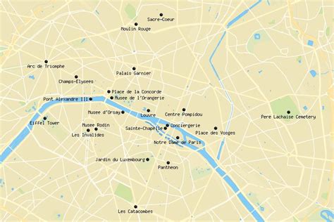 25 Top Tourist Attractions In Paris With Map Photos Touropia