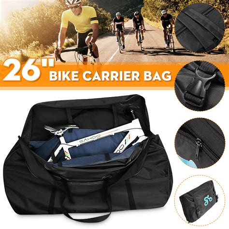 26 29 Bike Travel Bag Transport Case Luggage Carry Folding Bicycle