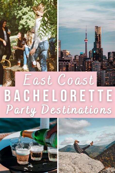 28 East Coast Bachelorette Party Destinations Perfect For Any Bride