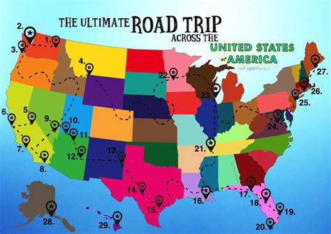 29 Best Things To Do In The Usa Road Trip Map Road Trip Usa Road