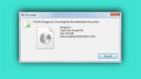 3 Ways To Fix File Is Too Large For Destination File System