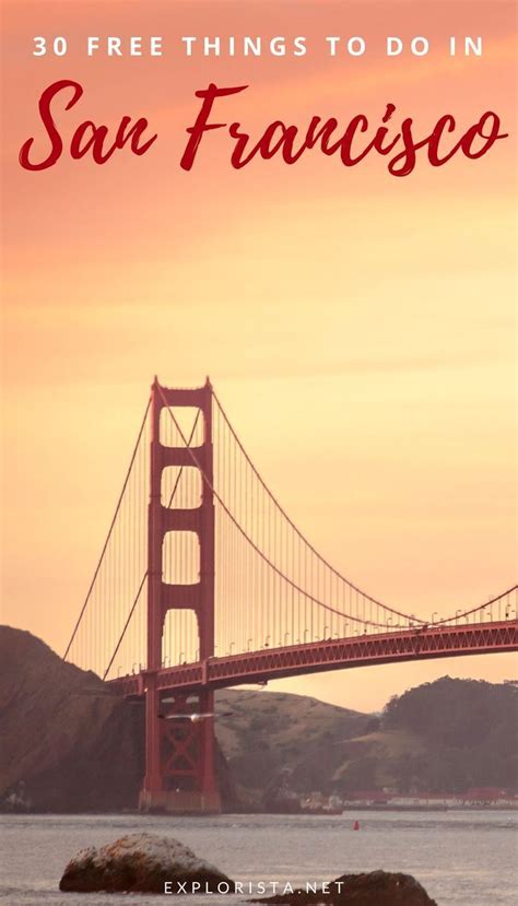 30 Free Things In San Francisco California Travel Road Trips San Francisco Travel California