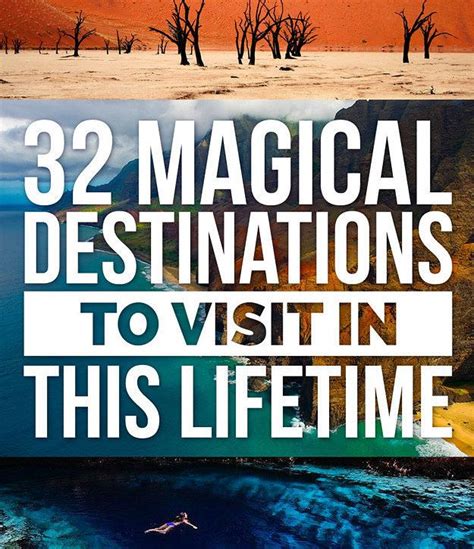 32 Magical Destinations To Visit In This Lifetime Magical Travel