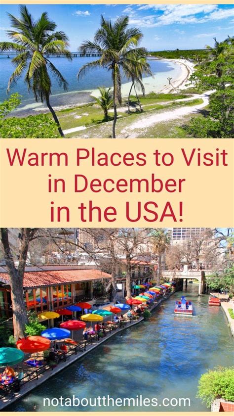 32 Warm Places To Visit In December In The Usa Islands Parks