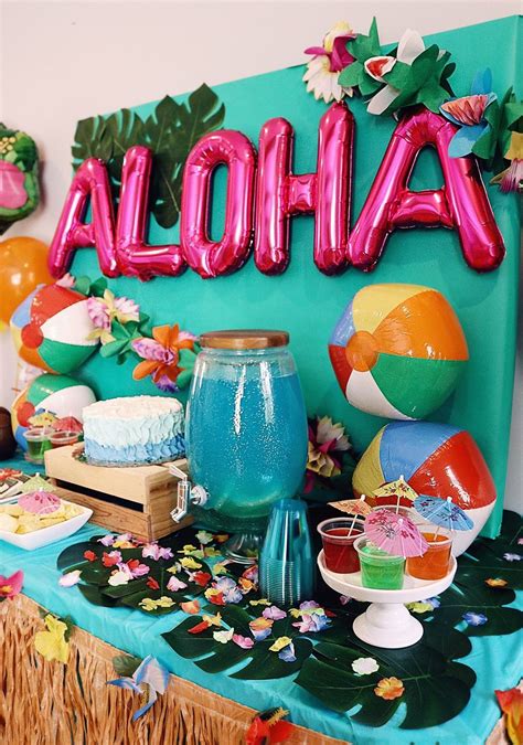 33 Awesome Beach Theme Party Ideas Perfect For Summertime Magzhouse