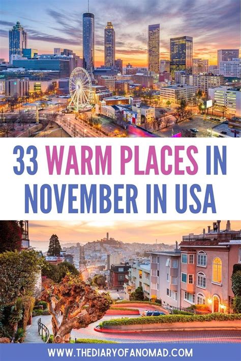 33 Best Warm Places To Visit In November In The Usa 2024