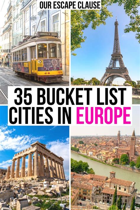 35 Best Cities To Visit In Europe Bucket List For City Lovers