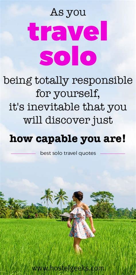 37 Best Solo Travel Quotes Of All Time 2024