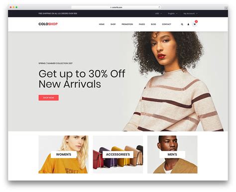 38 Best Free Fashion Website Templates With Vogue Design 2020