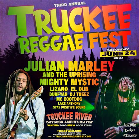 3Rd Annual Truckee Reggae Fest Late Nite Productions