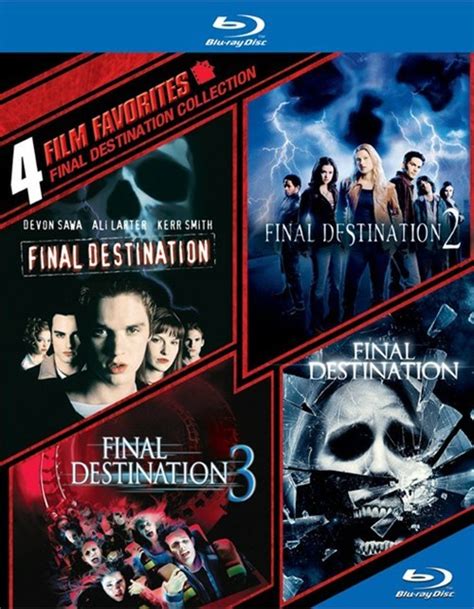 4 Film Favorites Final Destination Collection Dvd 2000 Dvd Empire