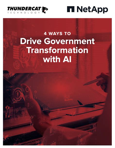 4 Ways To Drive Government Transformation With Ai