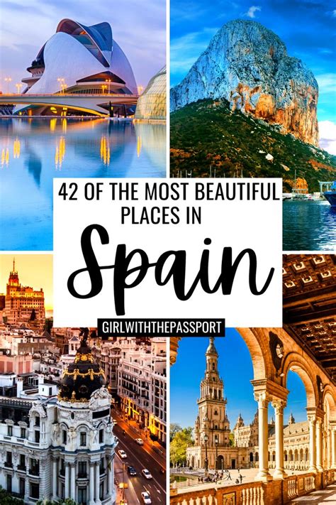 42 Amazing Spain Holiday Destinations Europe Travel Destinations