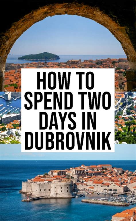 48 Hours In Dubrovnik The Ultimate Dubrovnik 2 Day Itinerary European