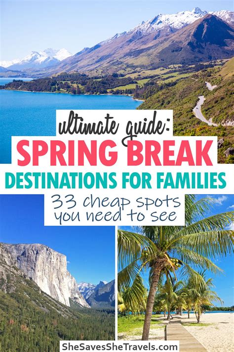 5 Affordable Spring Break Spots Travel Guides Tips