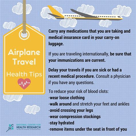 5 Airplane Travel Health Tips National Center For Health Research