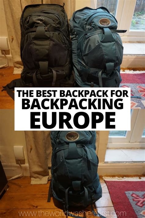 5 Best Backpacks For Backpacking Europe 2023 Reviews