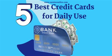 5 Best Credit Cards For Daily Use The Top Picks Earn Invest Live