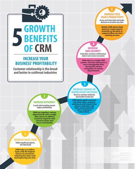 5 Best Crm For Small Businesses Infographic