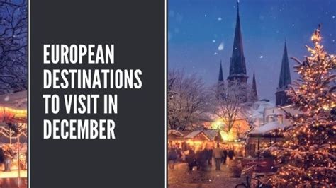 5 Best European Destinations To Visit In December Looknwalk