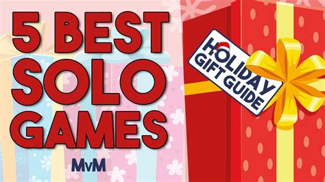 5 Best Solo Games Board Game Holiday Gift Guide Youtube