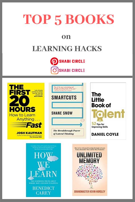 5 Books On Learning Hacks Artofit