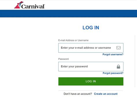 5 Carnival Login Tips Travel Guides Tips