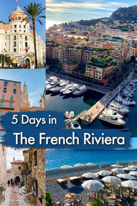 5 Days In The French Riviera Sample Itinerary X Days In Y Cheap One