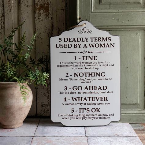 5 Deadly Terms Plaque Gracie Jaynes