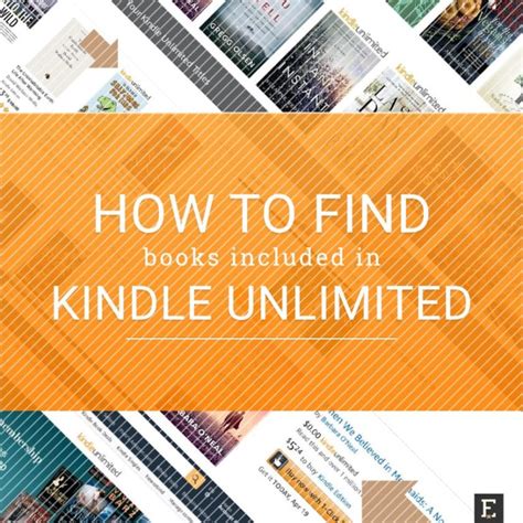 5 Easy Ways To Find Kindle Unlimited Eligible Books