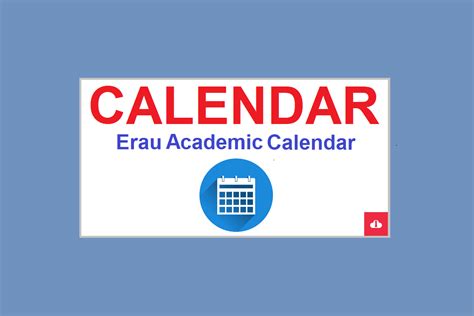 5 Erau Calendar Tips