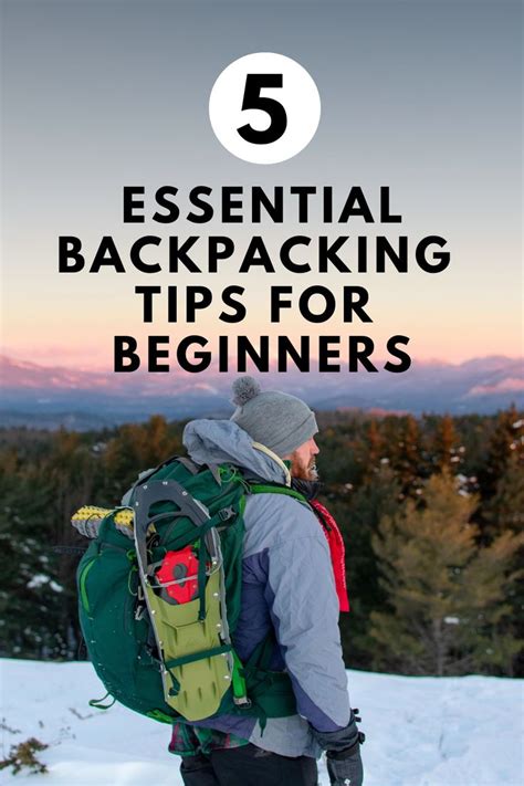 5 Essential Backpacking Tips For Beginners Mscgerber In 2021