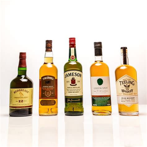 5 Essential Irish Whiskey Bottles For Your Home Bar