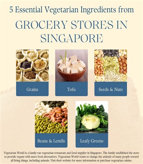 5 Essential Vegetarian Ingredients From Grocery Stores In Singapore