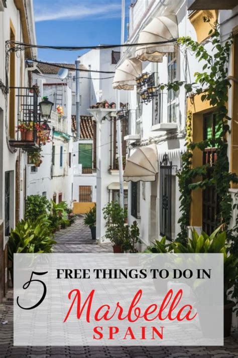 5 Free Things To Do In Marbella Spain With Kids The World Is A Book