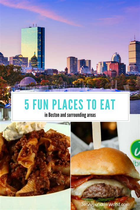 5 Fun Places To Eat In Boston Jen Around The World