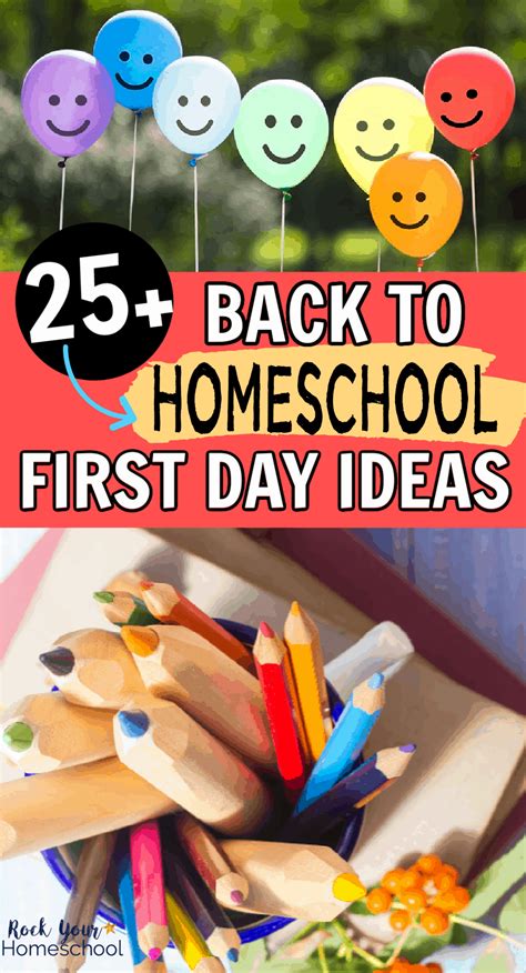 5 Fun Things For Your First Day Of Homeschool