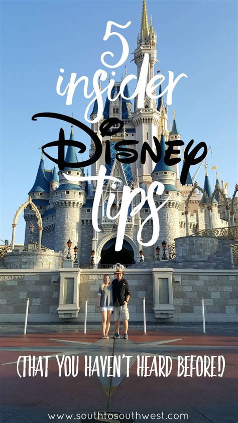 5 Insider Disney Tips South To Southwest Walt Disney World