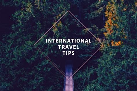 5 International Travel Tips You Need To Know Earth To Marsz