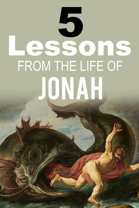 5 Life Lessons From Jonah In The Bible Jonah Bible Study Bible Topics Bible Study Printables