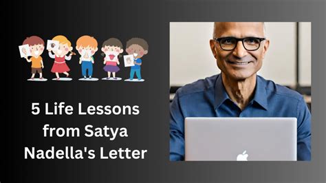 5 Life Lessons From Satya Nadella S Letter Markets Today Us