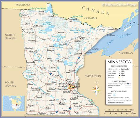 5 Minnesota American City And County