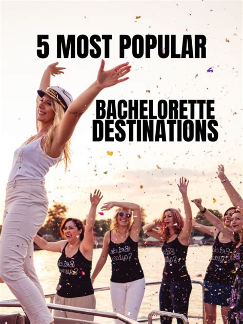 5 Most Popular Bachelorette Party Destinations Miles With Mcconkey