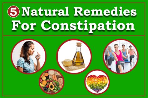 5 Natural Remedies For Constipation Healthy Food Getinfopedia Com